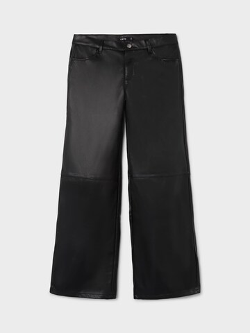 LMTD Wide leg Broek in Zwart