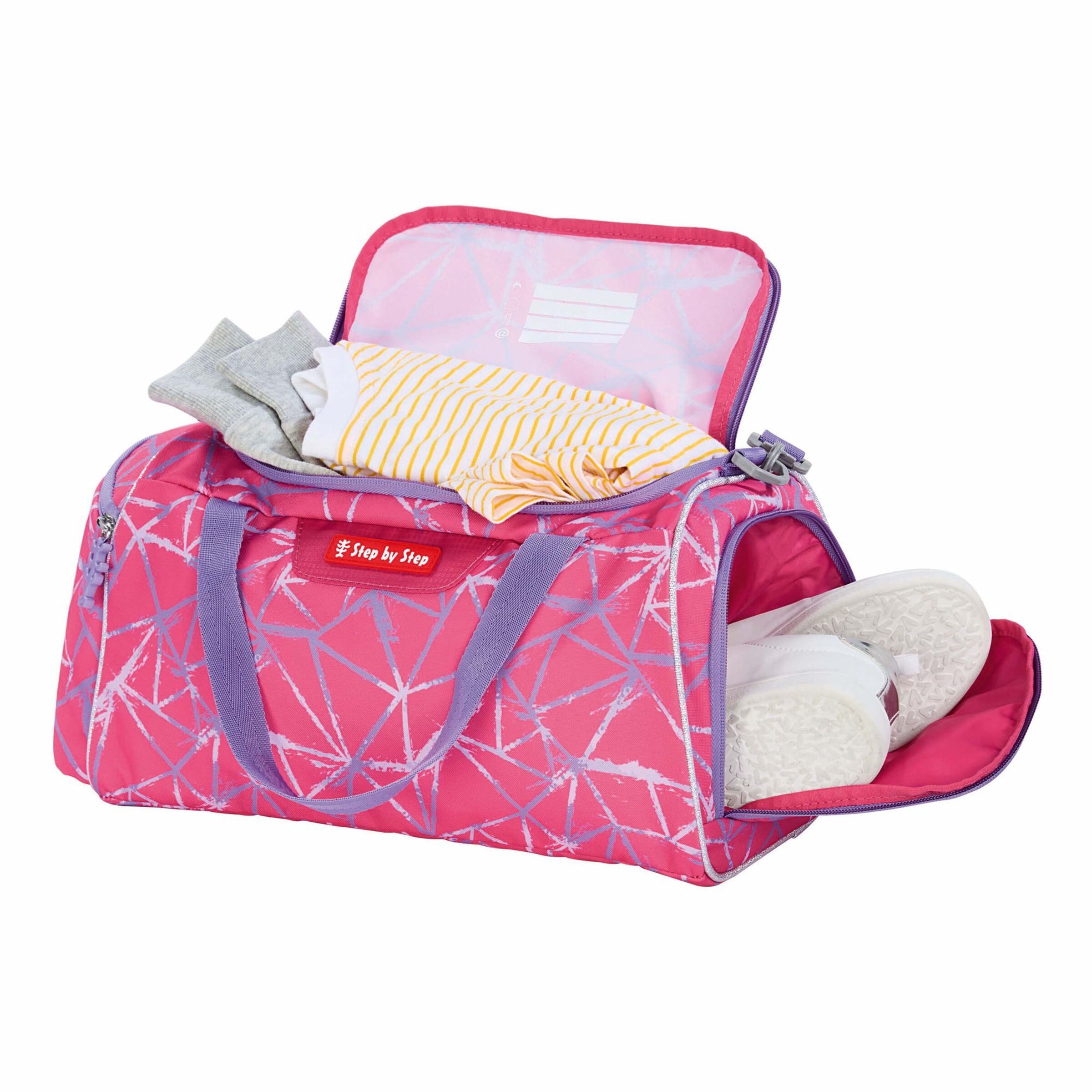 STEP BY STEP Sports Bag in Pink