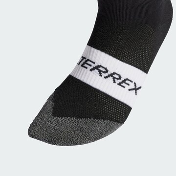 ADIDAS TERREX Sportsokken ' Terrex Heat.Rdy Trail Running Speed Ankle Socken ' in Zwart