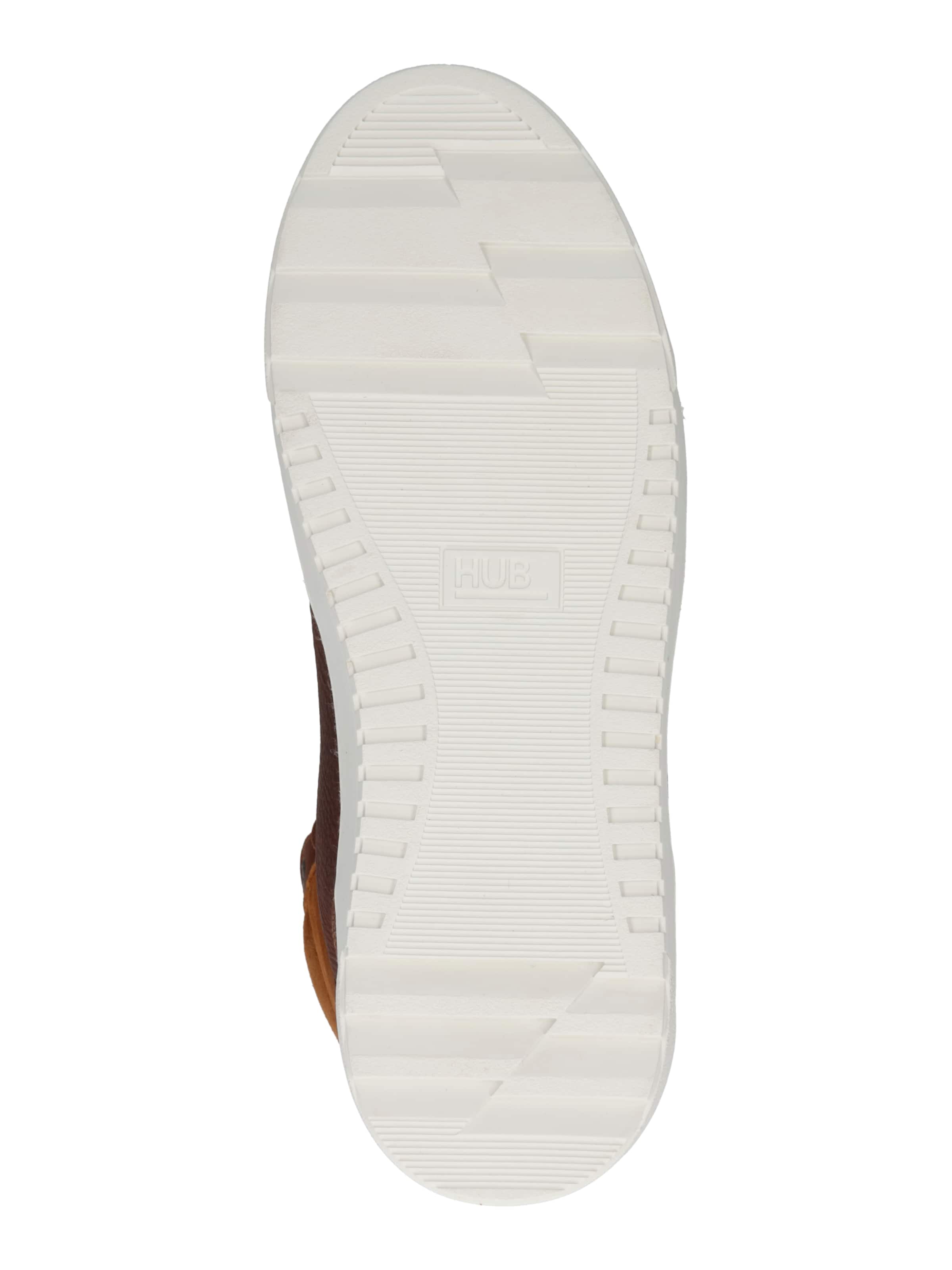 HUB Μπότες με κορδόνια 'Dublin 2.0' σε καφέ