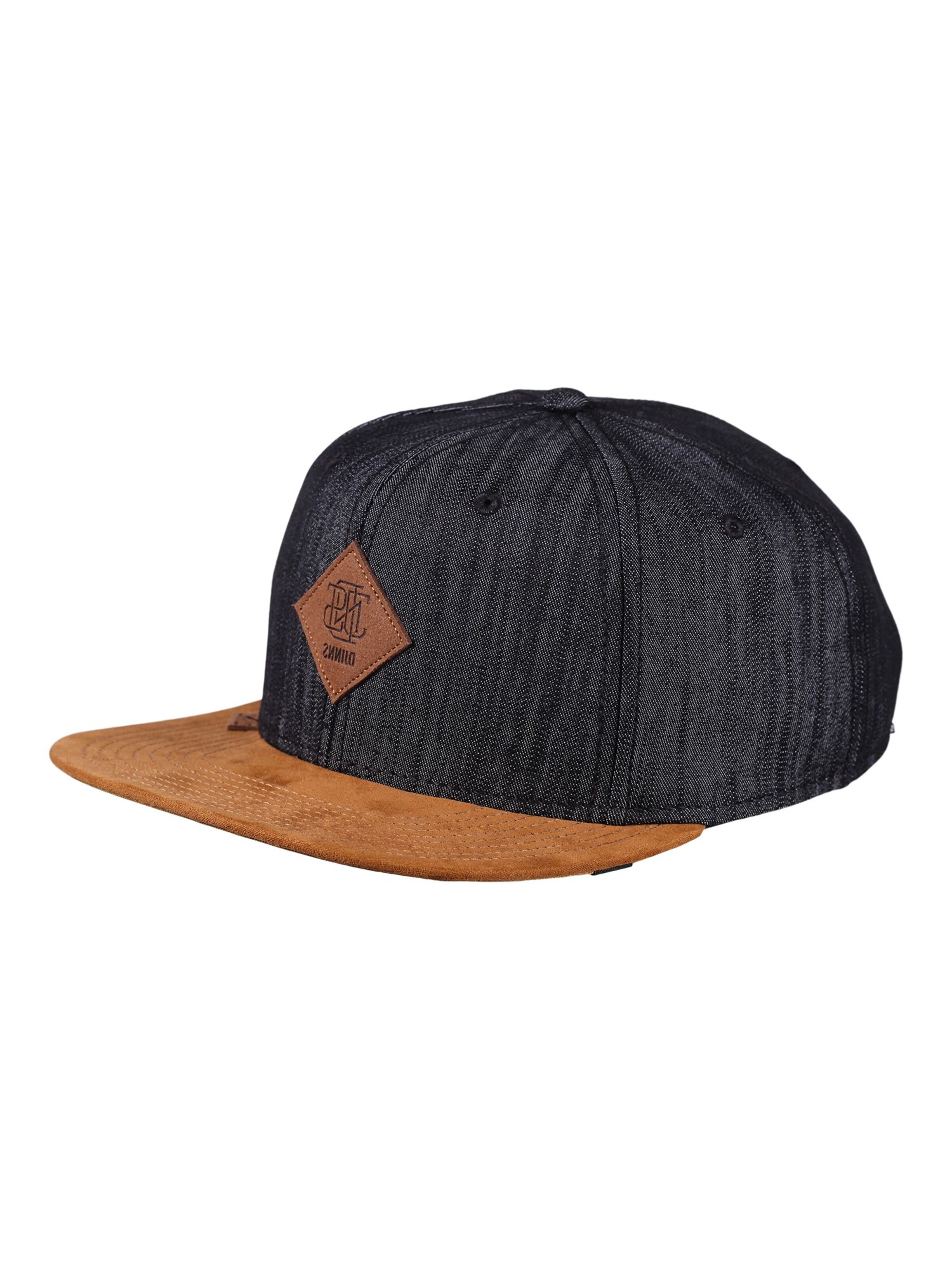 DJINNS Cap 'Linen 2015' in Black: front