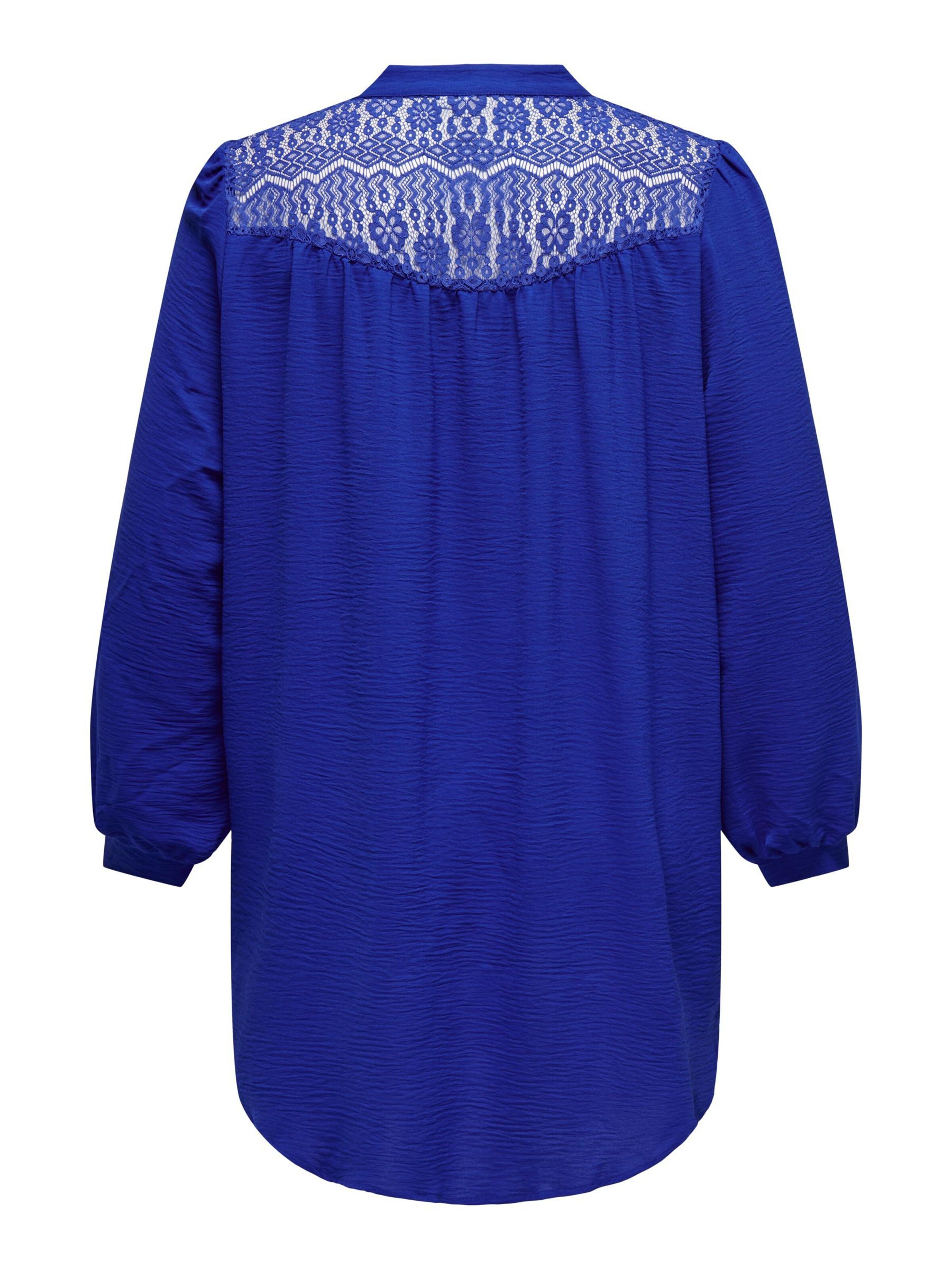 Camicia da donna 'CARMETTE' di ONLY Carmakoma in blu