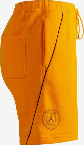 Jordan Regular Workout Pants in Yellow