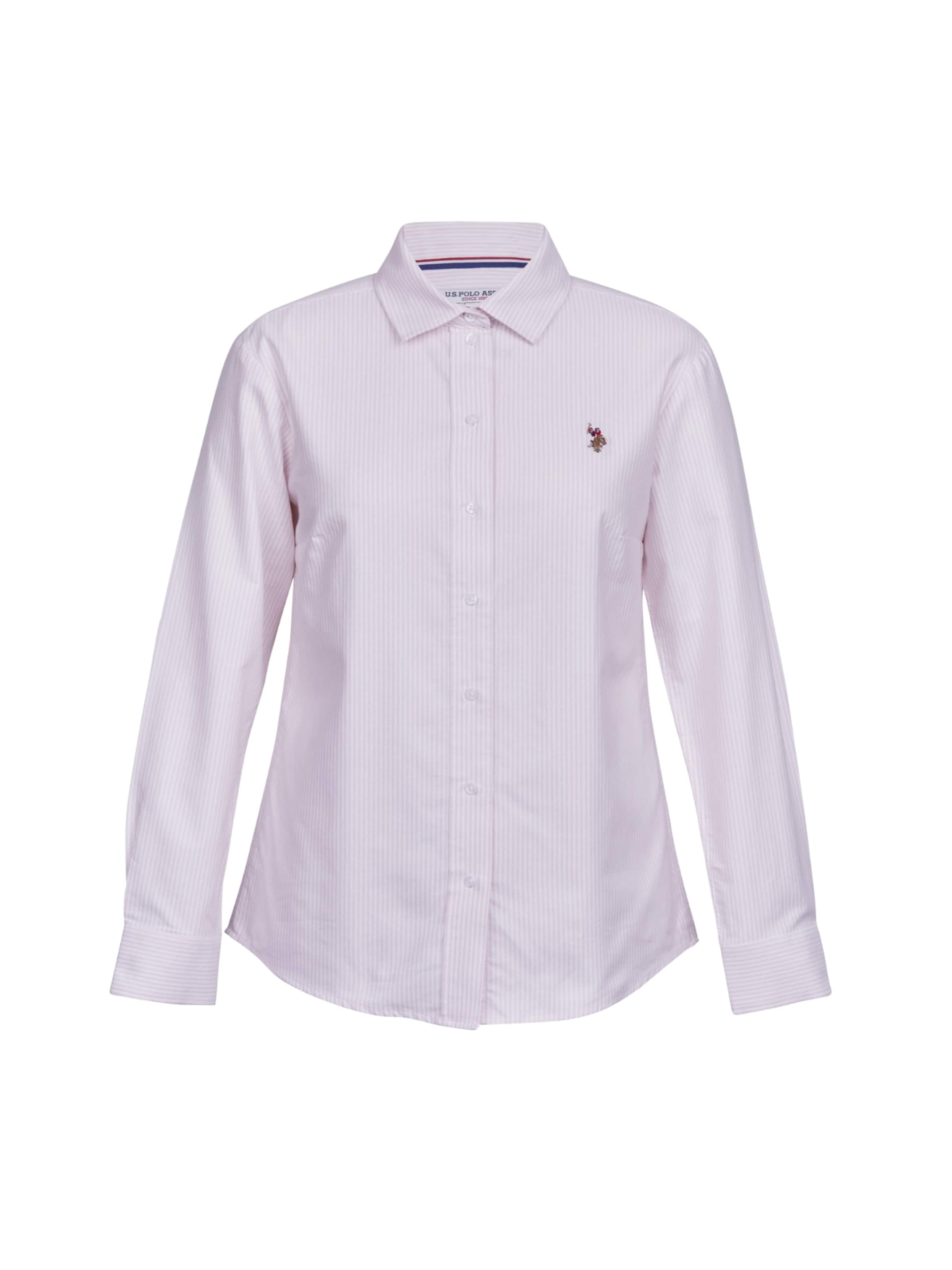 U.S. POLO ASSN. Halenka 'Gina' - růžová / bílá, Produkt