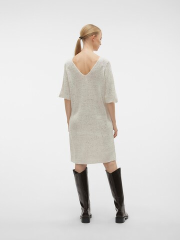 VERO MODA Knit dress 'LEILANI' in Beige