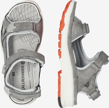 Allrounder Hiking Sandals 'Westside' in Grey