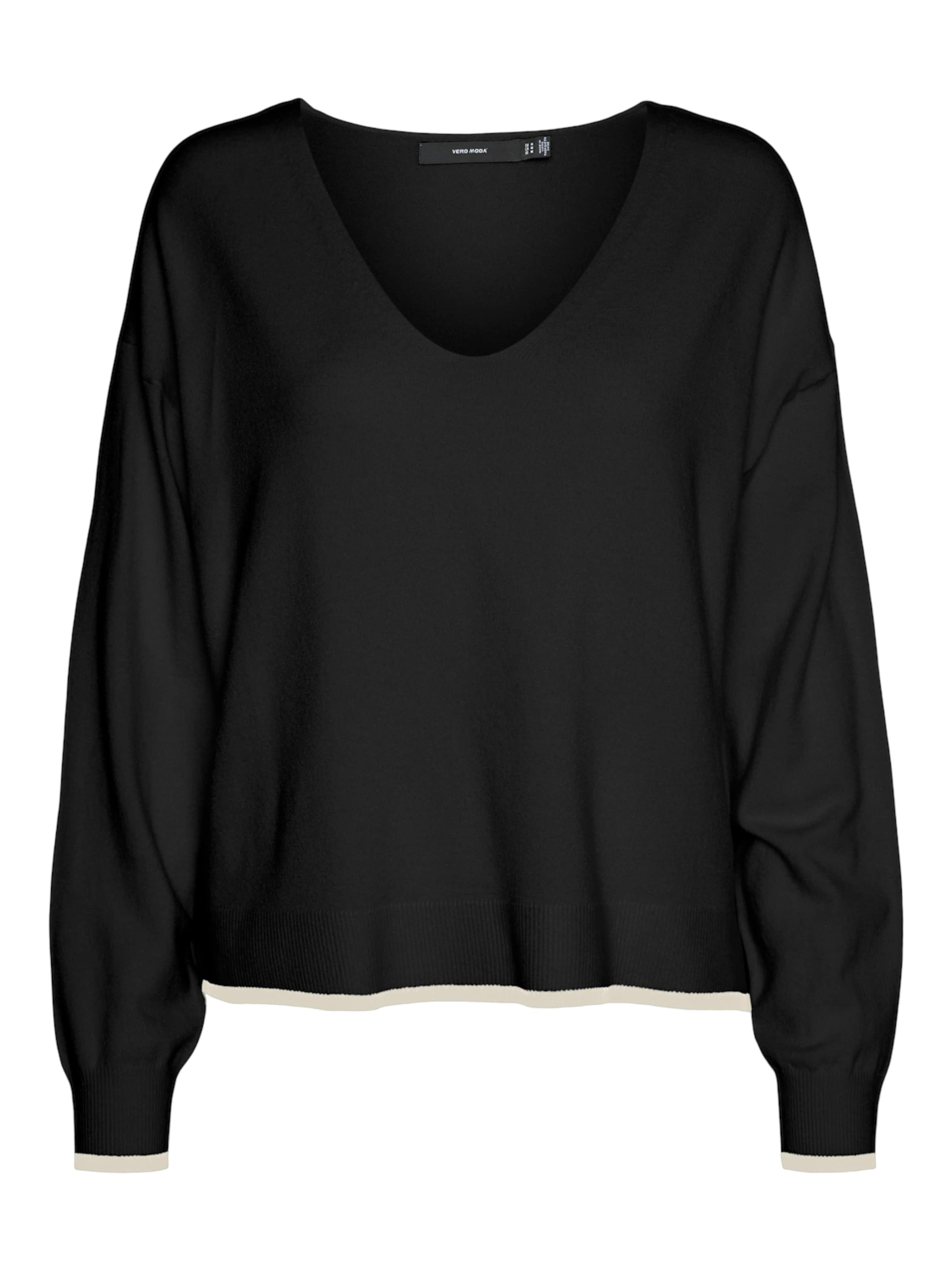 Pull-over 'VMBreeze' VERO MODA en noir : devant