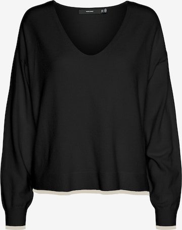 Pulover 'VMBreeze' de la VERO MODA pe negru: față