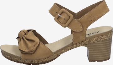 JOSEF SEIBEL Sandals 'GRACE 11' in Brown: front