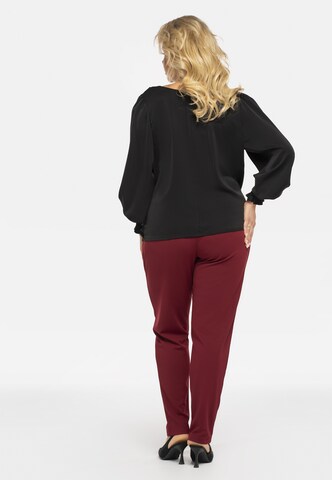 Karko Blouse 'Magma' in Zwart