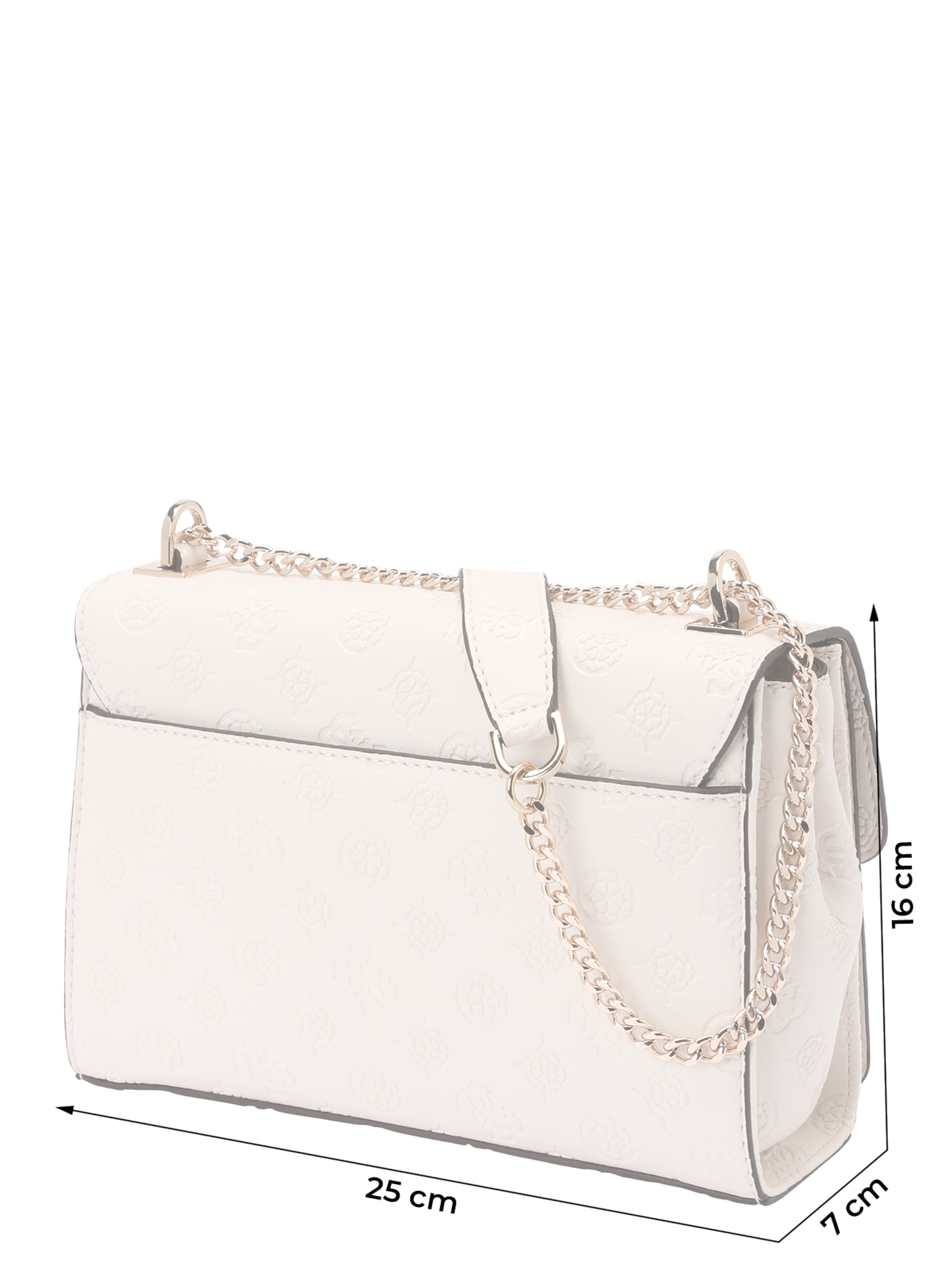 GUESS Crossbody bag 'PHOEBE CONVERTIBLE XBODY FLAP' in White