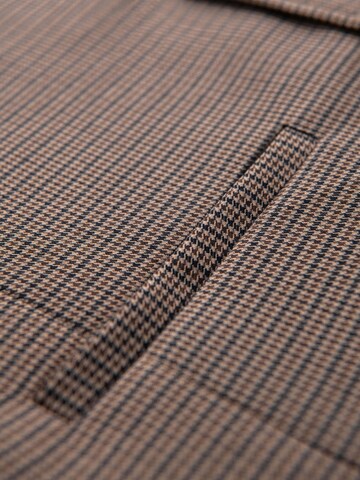 Ombre Vest 'OM-BLZV-0110' in Brown