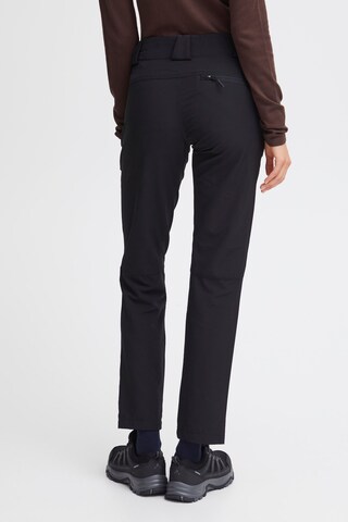 North Bend Regular Outdoor Pants 'Gerda' in Black