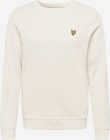 Lyle & Scott Sweatshirt in Beige: voorkant