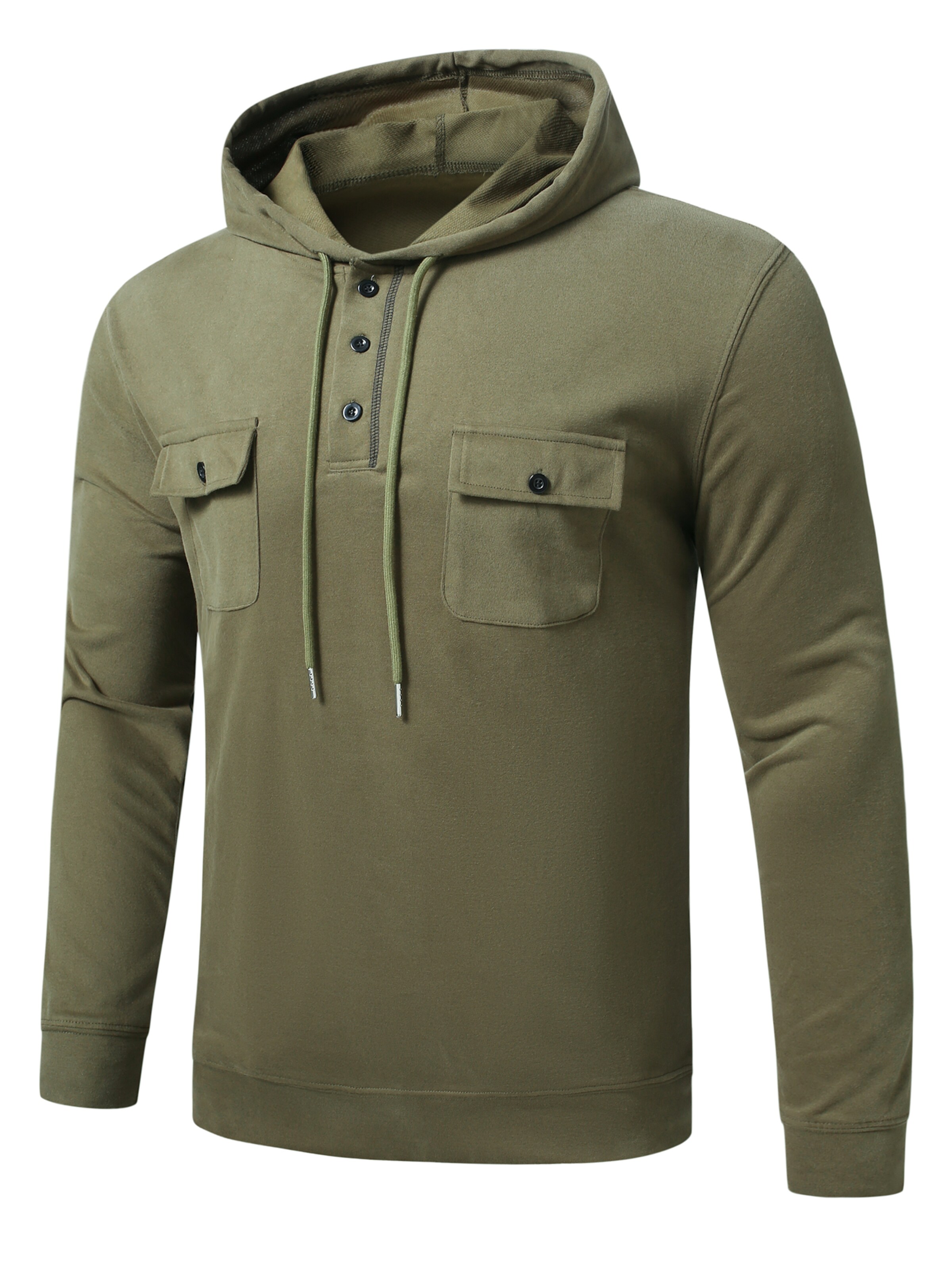 YOUTHUP Athletic Sweatshirt in Green
