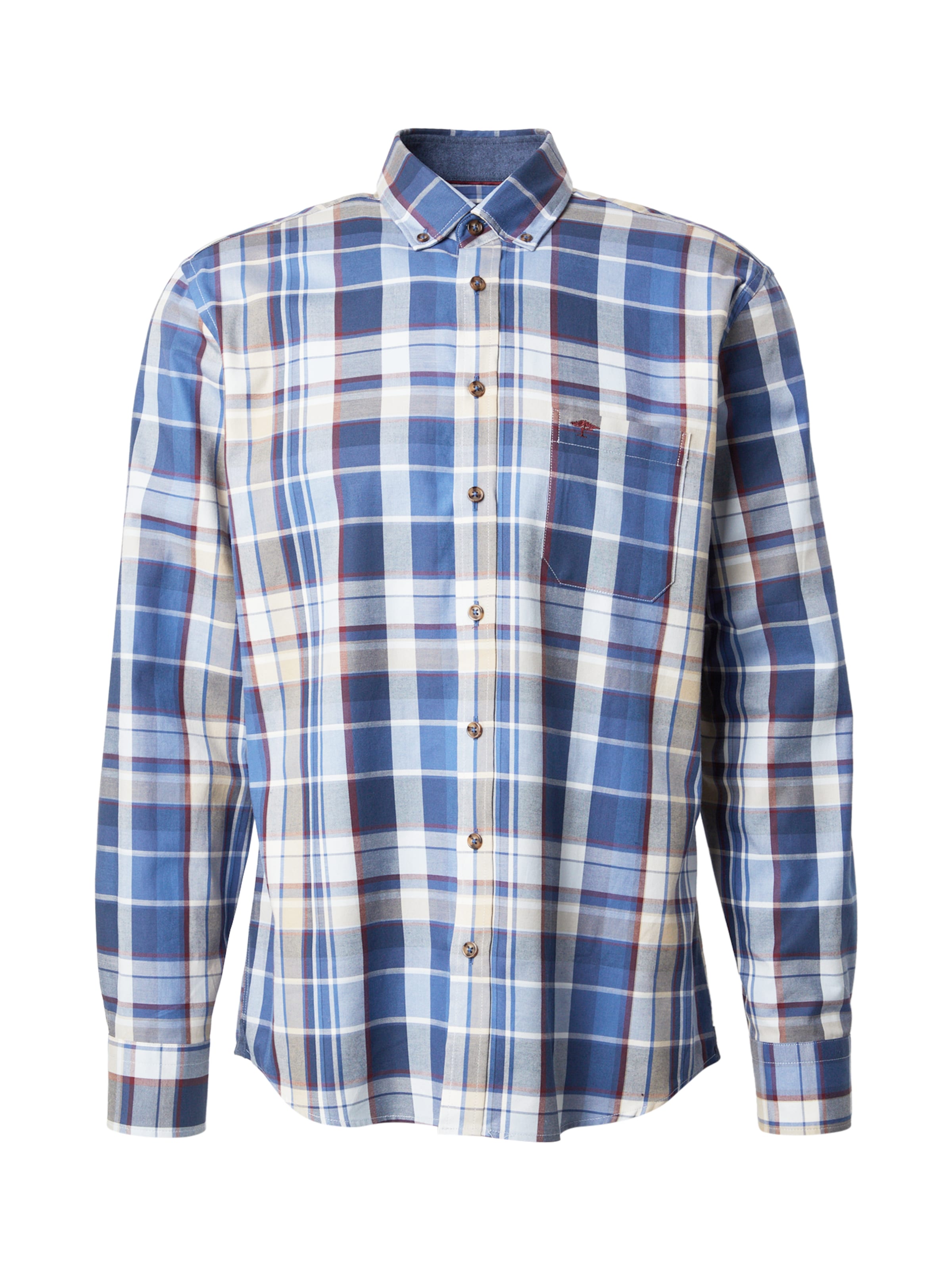 FYNCH-HATTON Regular fit Πουκάμισο σε μπλε: μπροστά