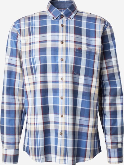 Marškiniai iš FYNCH-HATTON, spalva – vandens spalva / sodri mėlyna („karališka“) / raudona / balta, Prekių apžvalga