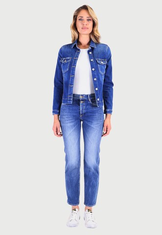 Le Temps Des Cerises Regular Jeans in Blauw