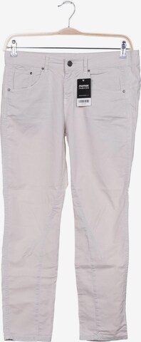 OUI Pants in M in Beige: front