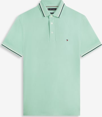 TOMMY HILFIGER Tričko – zelená: přední strana