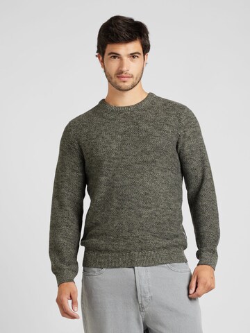 Only & Sons Pullover 'ONSLANDON' in Grau: Vorderseite