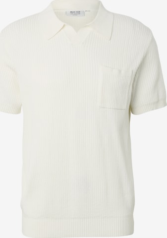 INDICODE JEANS Poloshirt 'Harli' in Weiß: Vorderseite