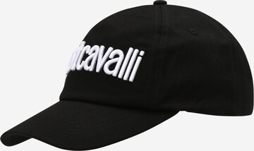 Cappello da baseball di Just Cavalli in nero: frontale