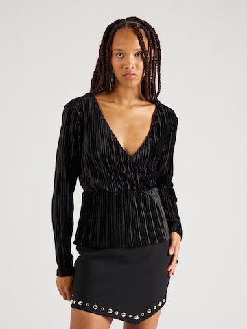 VILA Shirt 'KATHY' in Zwart: voorkant