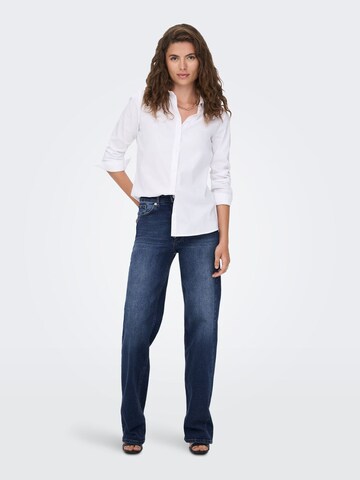 ONLY Wide Leg Jeans 'Juicy' in Blau