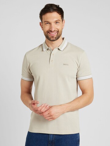 BOSS Poloshirt 'Paddy' in Beige: predná strana