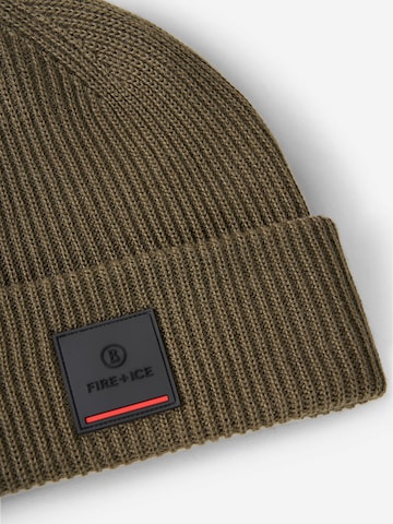 Bogner Fire + Ice Beanie 'Tarek' in Green