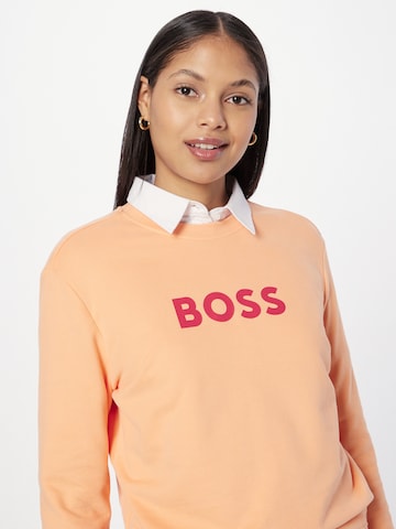 BOSS Orange Sweatshirt 'Elaboss' in Oranje