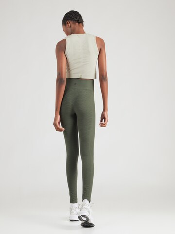 Skinny Pantaloni sport 'Focus' de la Hummel pe verde