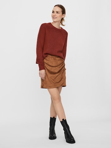 VERO MODA Rok 'Donna Dina' in Bruin