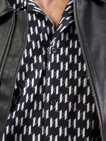 Karl Lagerfeld Regular fit Skjorta i svart