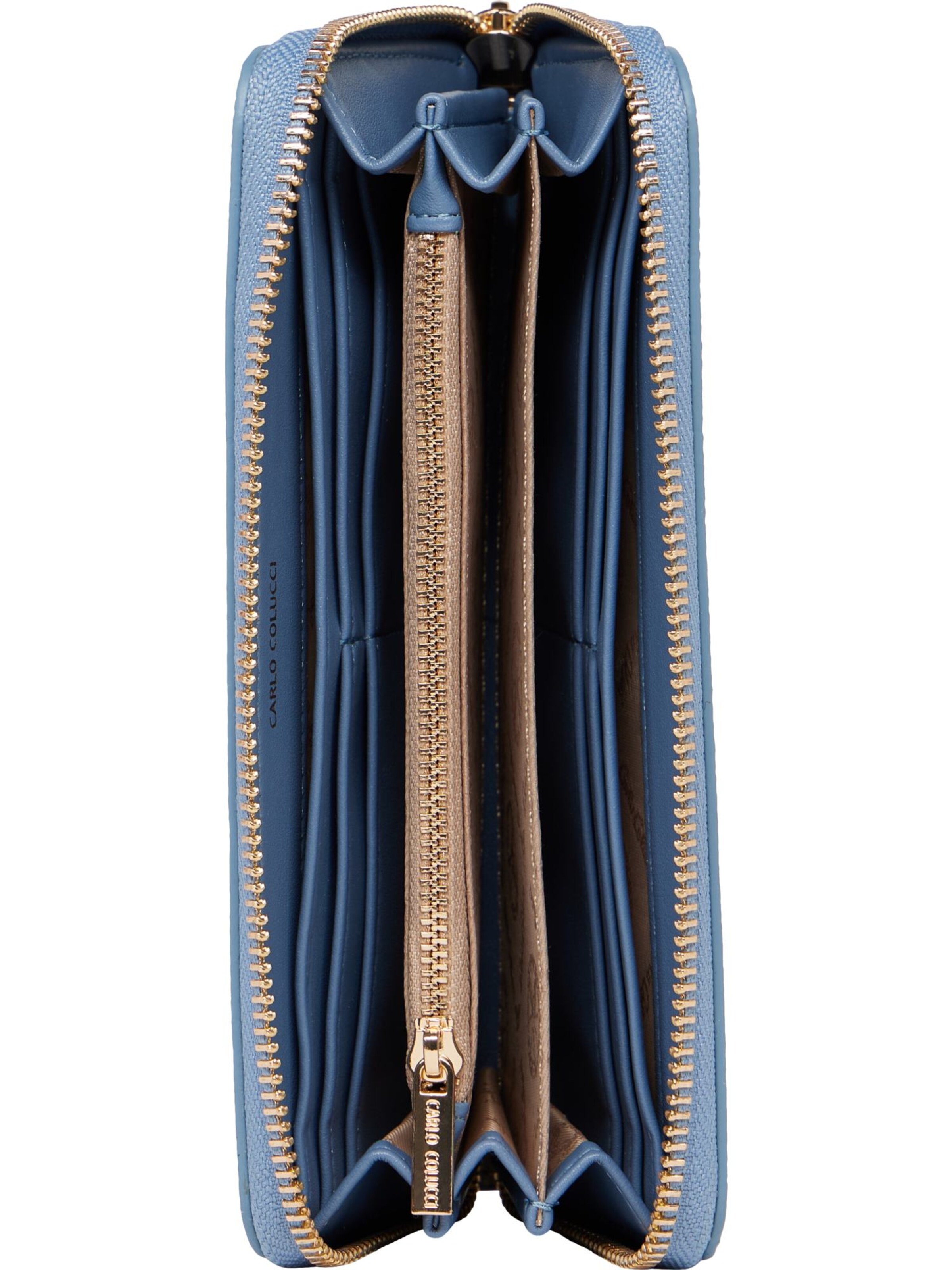 Carlo Colucci Portemonnee 'diCaprio' in Blauw