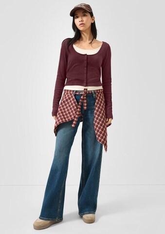 QS Shirt in Rot: Vorderseite