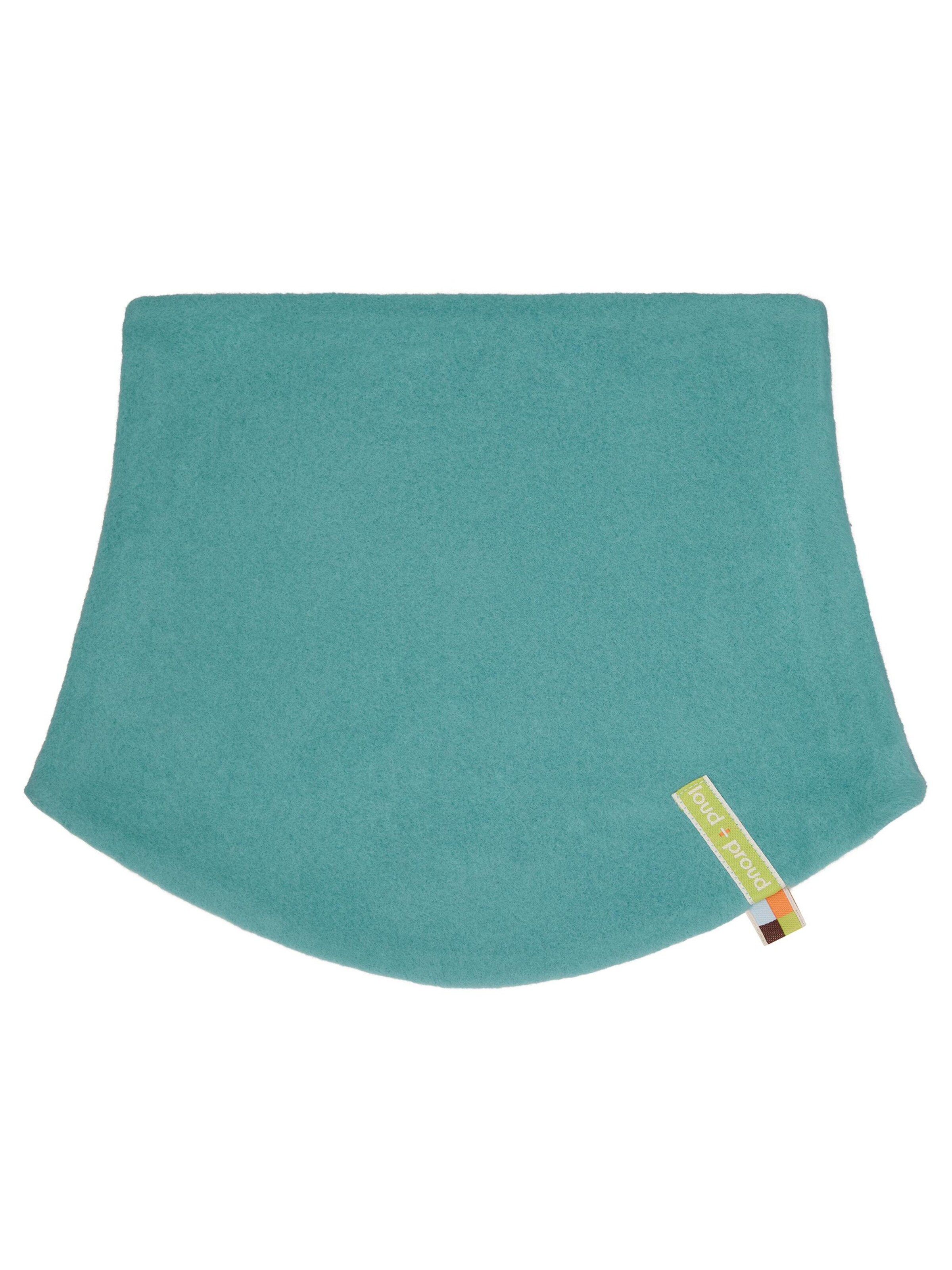 loud + proud Scarf 'Wende' in Green: front