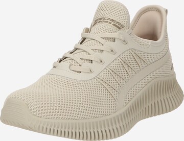 Sneaker bassa di SKECHERS in beige: frontale