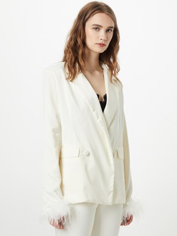 Blazer Misspap en beige : devant