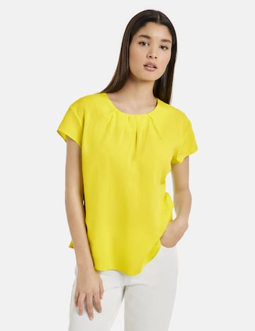 TAIFUN Blouse in Yellow: front