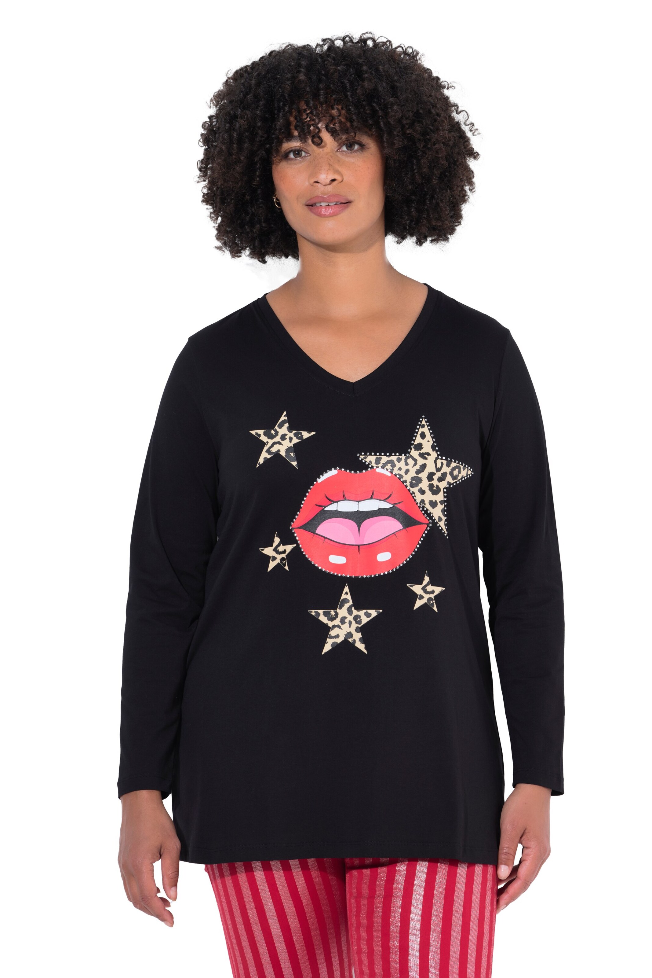 Angel of Style Shirt in Schwarz: Vorderseite