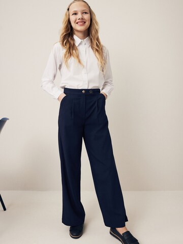 Wide Leg Pantalon Next en bleu : devant