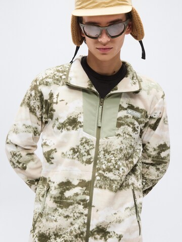 COLUMBIA Funkčná flisová bunda 'Sequoia Grove' - Zelená