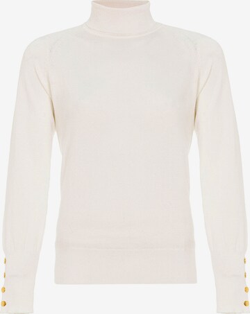 CIPO & BAXX Sweater in Beige: front