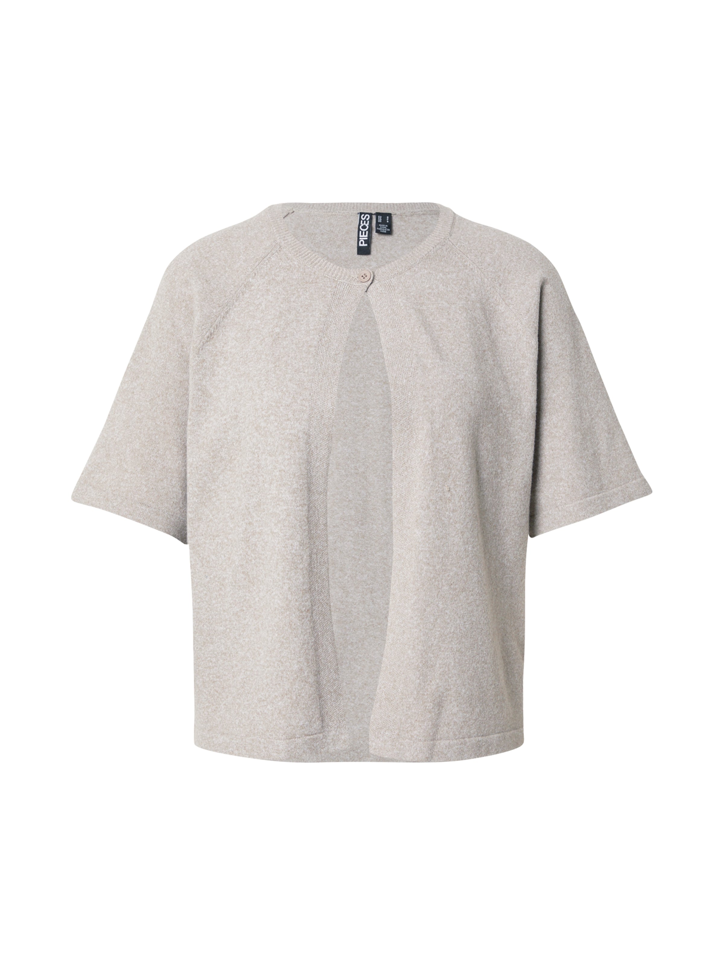 PIECES - Cárdigan 'PCBree' en gris: frente