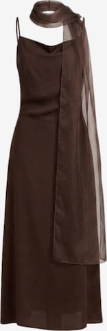 Nisia PartyWear - Vestido de gala 'Jaffna Dress' en marrón: frente