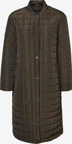 VERO MODA Between-Seasons Coat in Green: front