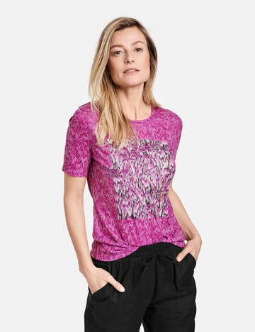 GERRY WEBER T-shirt i lila: framsida