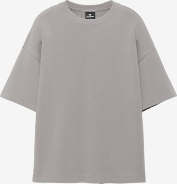 Pull&Bear Shirt in Grau: Vorderseite